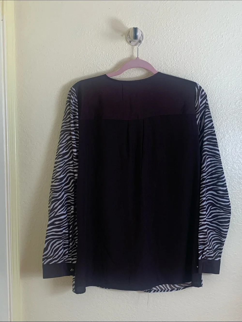 NWT Michael Kors Gold-Trim Zipper Jacket, Size M